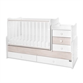 Letto MAXI PLUS NEW white+light oak